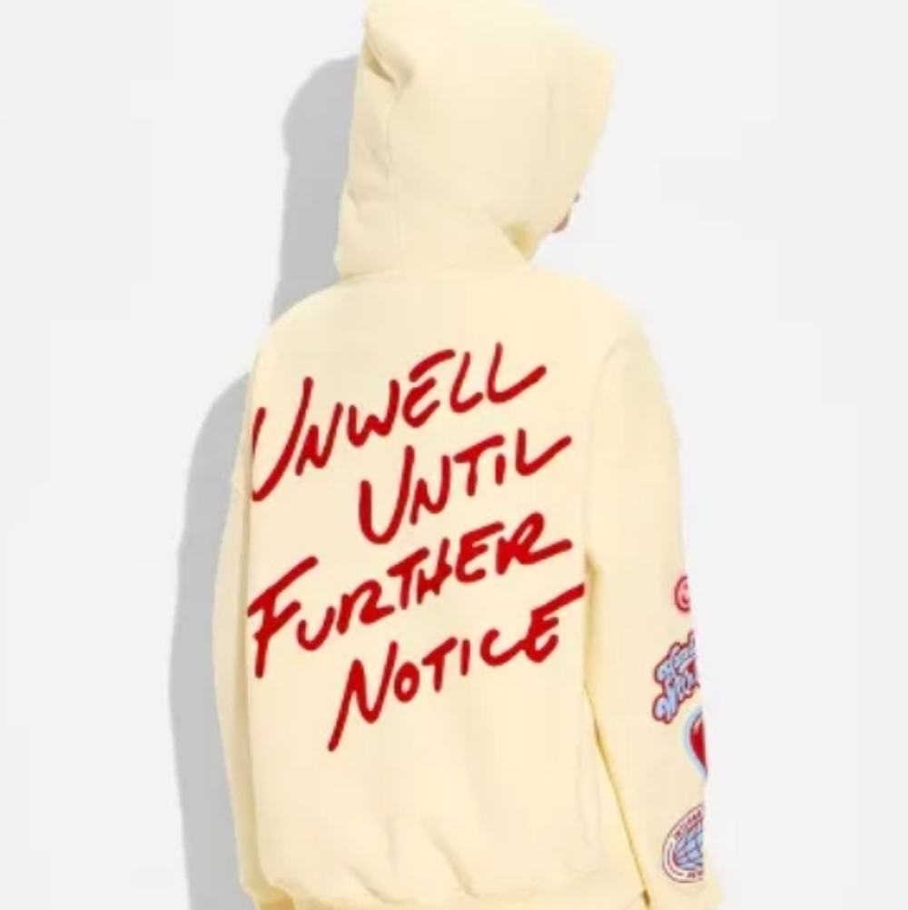 Unwell Graphic Hooded Pullover - Picture 3 of 4